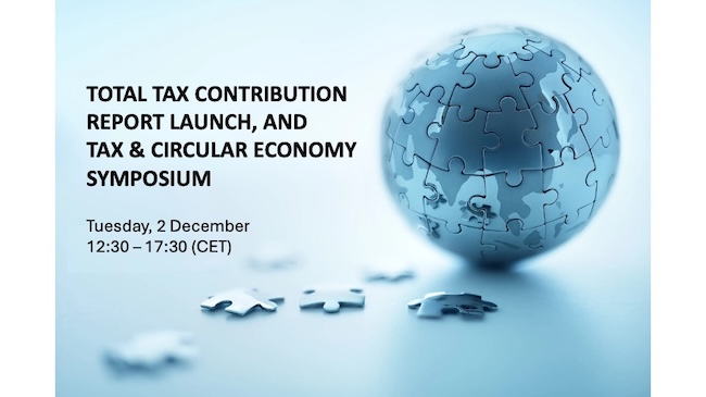 Total Tax Contribution Report Launch and Tax & Circular Economy Symposium